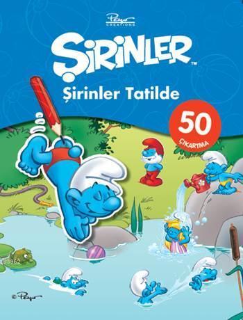 Şirinler - Şirinler Tatilde; 50 Çıkartma