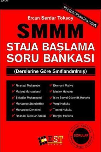 SMMM Staja Başlama Soru Bankası; Derslerine Göre Sınıflandırılmış