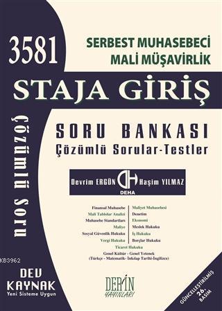 SMMM Staja Giriş Soru Bankası