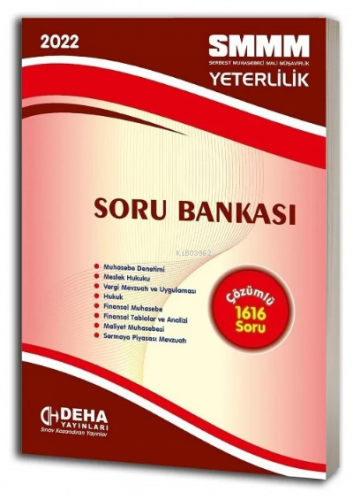 Smmm Yeterlilik Soru Bankası 1616 Soru  / Deha Yay