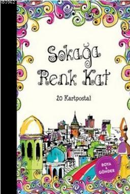 Sokağa Renk Kat - 20 Kartpostal