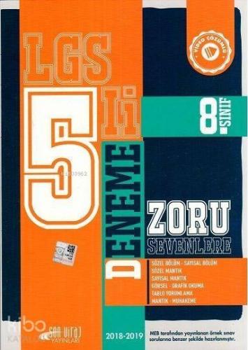 Son Viraj Yayınları 8. Sınıf LGS 5 li Deneme Zoru Sevenlere Son Viraj 