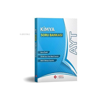 Sonuç Yayınları AYT Kimya Soru Bankası
