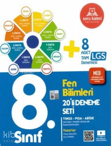 Soru Kalesi Yayınları Fen Bilimleri 20'li Deneme Seti Soru Kalesi