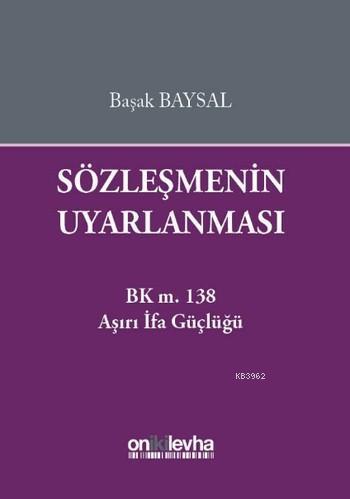 Sözleşmenin Uyarlanması