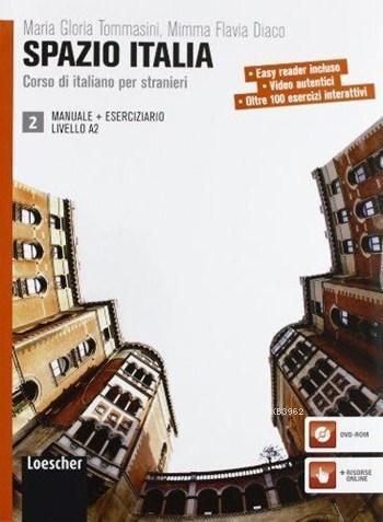 Spazio Italia Manuale 2 + Eserciziario con DVD-ROM