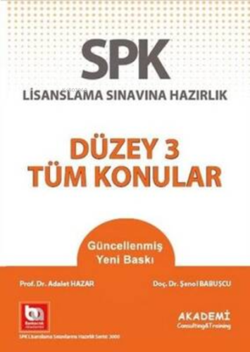 SPK Düzey 3 Tüm Konular