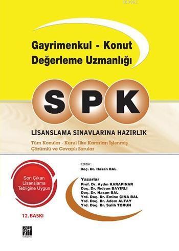 SPK Gayrimenkul Konut Değerleme Uzmanlığı