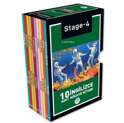 Stage 4 İngilizce Hikaye Seti (10 Kitap Takım)