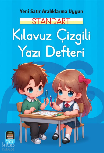 Standart Kılavuz Çizgili Yazı Defteri Yeni Satır Aralıklarına Uygun