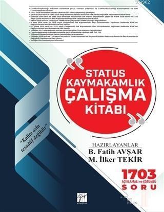 Statüs Kaymakamlık Çalışma Kitabı