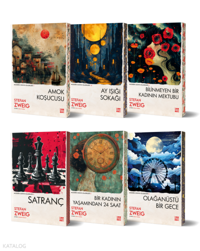 Stefan Zweig Seti 6 Kitap Takım