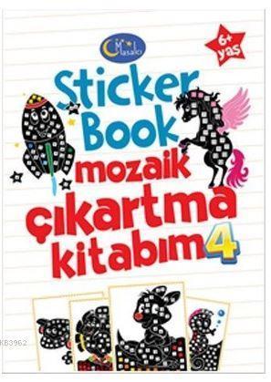 Sticker Book Mozaik Çıkartma Kitabım 4; Aktivite Kitabı