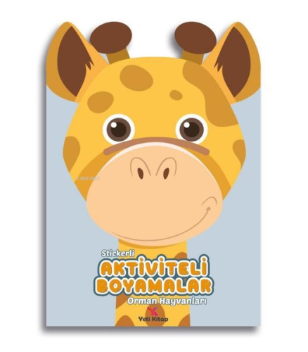 Stickerli Aktiviteli Boyamalar - Orman Hayvanları