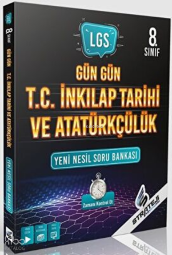 Strateji 8. Sınıf Gün Gün İnkılap Tarihi Soru Bankası