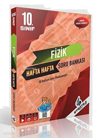 Strateji Yay. 10.Sınıf Hafta Hafta Fizik Soru Bank