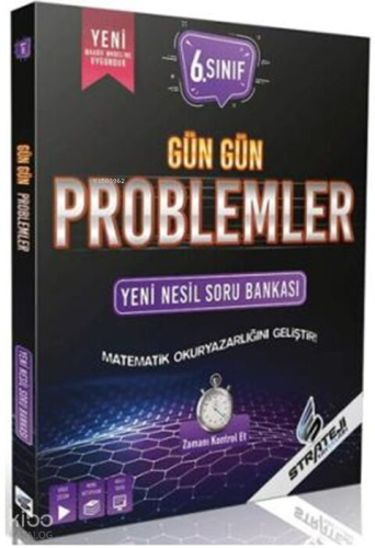 Strateji Yayınları 6. Sınıf Gün Gün Problemler Soru Bankası