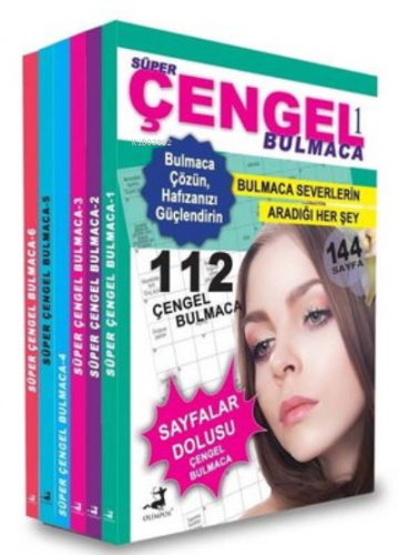 Süper Çengel Bulmaca Seti - 6 Kitap Takım