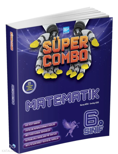 Süper Combo Matematik 6. Sınıf Soru Kitabı