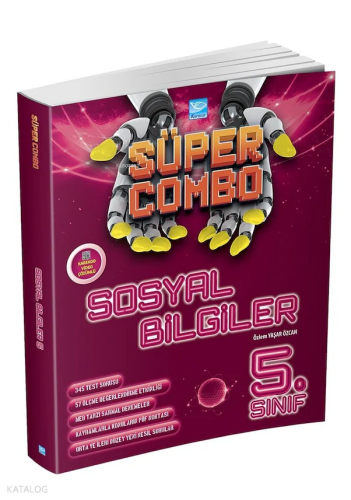 Süper Combo Sosyal Bilgiler 5. Sınıf Soru Kitabı