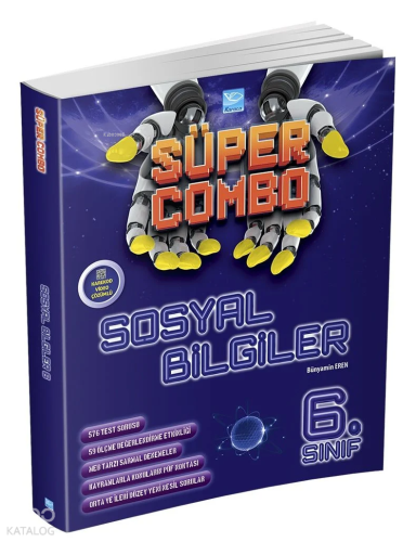 Süper Combo Sosyal Bilgiler 6. Sınıf Soru Kitabı