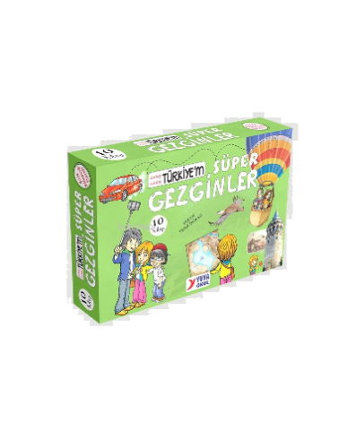 Süper Gezginler-Karış Karış Türkiye 3 ve 4.Sınıflar için (10 Kitap)