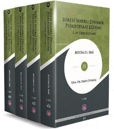Süresi Sınırlı Dinamik Psikoterapi Eğitimi Ders Notları Serisi Seti - 4 Kitap Takım