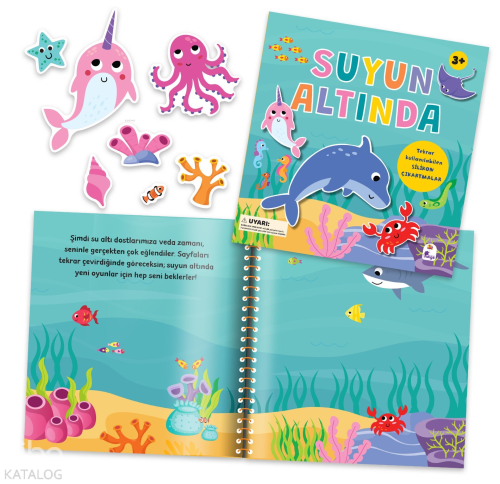 Suyun Altında - Silikon Çıkartmalı