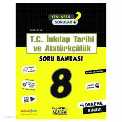 T.C. İnkılap Tarihi Ve Atatürkçülük - Soru Bankası