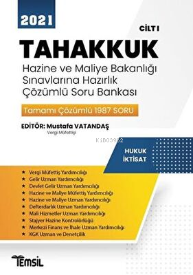 Tahakkuk Hazine ve Maliye Bakanlığı Sınavlarına Hazırlık Cilt I