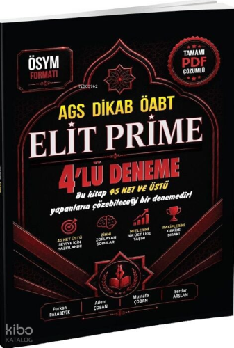 Tahayyül ÖABT MEB-AGS DİKAB Din Kültürü Öğretmenliği Elit Prime 4 Deneme