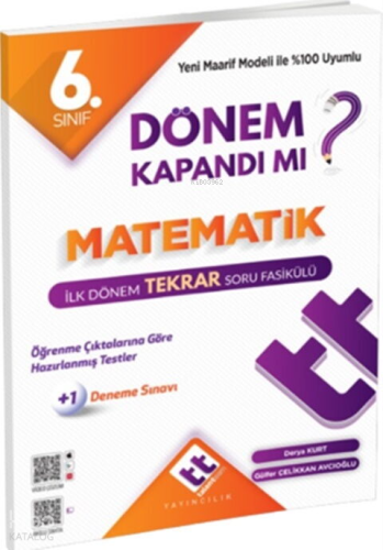 Talentteam 6. Sınıf Matematik İlk Dönem Tekrar Fasikülü