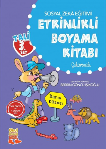 Tali 3. Set - Etkinlikli Boyama Kitabı;Çıkartmalı