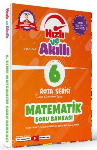 Tammat Yayıncılık 6. Sınıf Matematik Rota Serisi Hızlı ve Akıllı Soru 