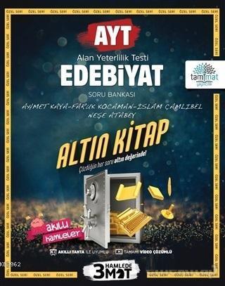 Tammat Yayınları AYT Edebiyat Altın Kitap Tamamı Video Çözümlü Soru Bankası Tammat