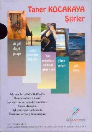 Taner Kocakaya Şiir Seti (5 Kitap - Kutulu)