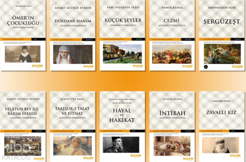 Tanzimat Dönemi Klasikleri Seti (10 Kitap Takım)