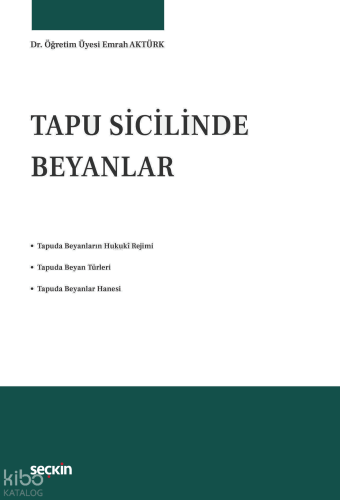 Tapu Sicilinde Beyanlar