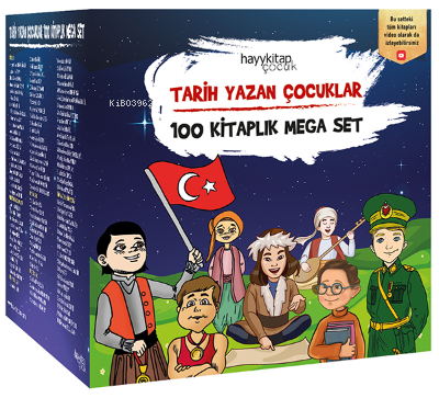 Tarih Yazan Çocuklar - 100 Kitaplık Mega Set