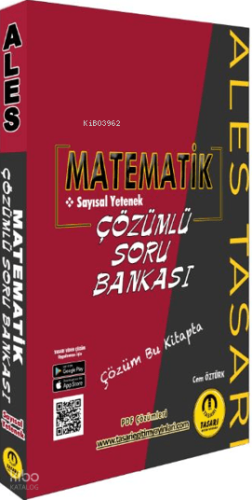 Tasarı YayınlarıAles Matematik Soru Bankası