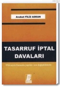 Tasarruf İptal Davaları