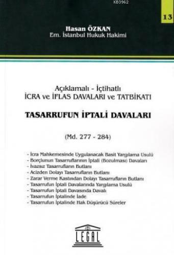 Tasarrufun İptali Davaları; Seri 13