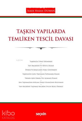 Taşkın Yapılarda Temliken Tescil Davası