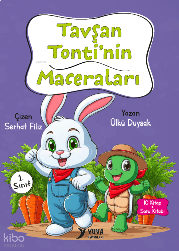Tavşan Tonti'nin Maceraları;10 Kitap + Soru Kitabı
