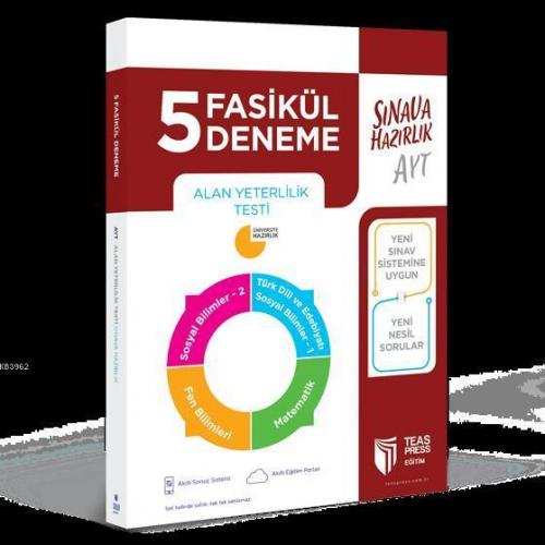 Teas Press Yayınları AYT 5 Fasikül Deneme Teas Press
