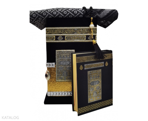 Tek Kademeli Kabe Maket Kuran-ı Kerim (Çanta Boy) (390Tgold)