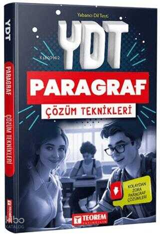 Teorem Yayıncılık YDT Paragraf Çözüm Teknikleri