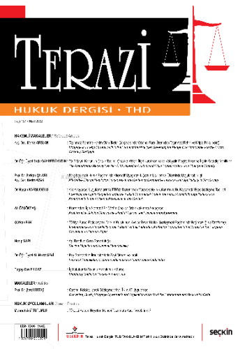 Terazi Hukuk Dergisi Sayı:187 Mart 2022