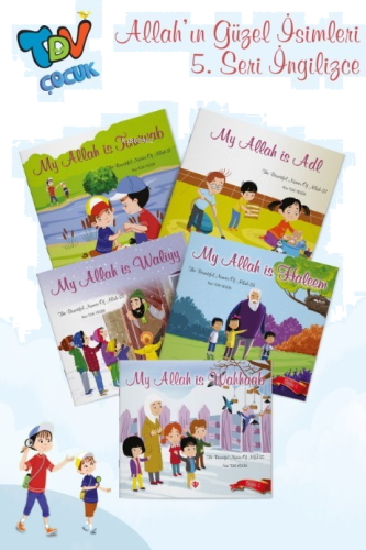 The Beautiful Names Of Allah ;(Allah’ın Güzel İsimleri 5.seri 5 Kitap) İngilizce