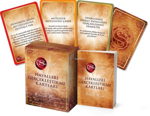 The Secret Hayalleri Gerçekleştirme Kartları - 65 Kartlık Deste ve Rehber Kitap